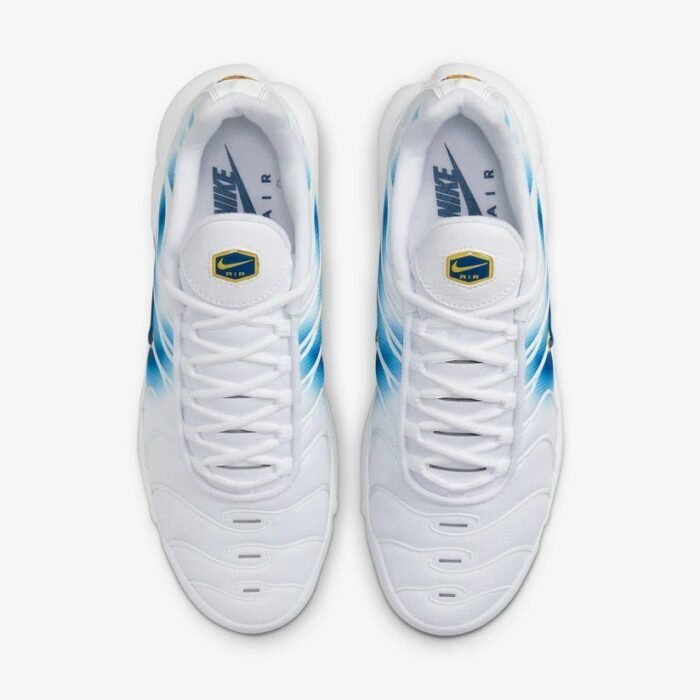 Nike Air Max Plus TN - “Spray Paint Swoosh White/Blue” - Image 3